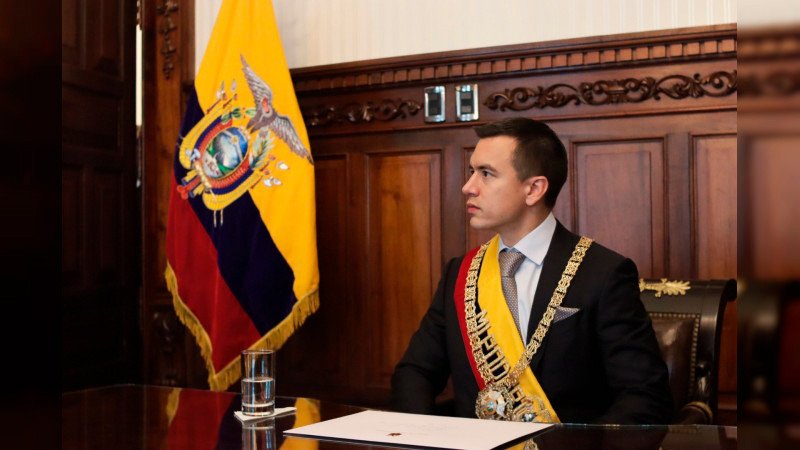 "Un golpe bajo al Estado: presidente ecuatoriano denuncia un complot para envenenarlo y poner en peligro la estabilidad política del país"